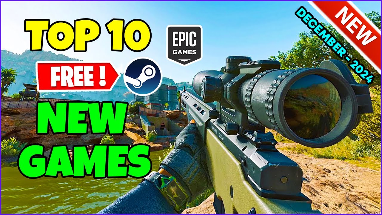 TOP 10 NEW Free Steam Games to Play! (December 2024) - YouTube