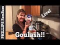 WHAT’S FOR DINNER?!  TINA’S GOULASH | PFB SUNDAY NIGHT LIVE