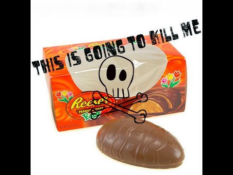 Gastric Bypass Patient Eatting The Biggest Reese's Egg