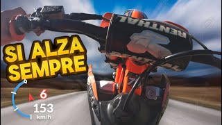 PROVO LA VELOCITÀ  MASSIMA DEL KTM SX 125 + TEST IMPENNATA (potentissimo)  ✈️🔥