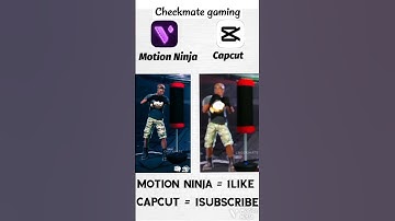 Capcut vs Motion ninja smooth editing #shorts#viral #video #freefire