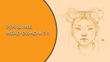 Pen & Ink Head Demo # 51