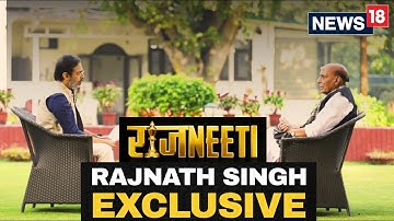 EXCLUSIEF: Minister van Defensie Rajnath Singh in een exclusief gesprek met News18 | N18V