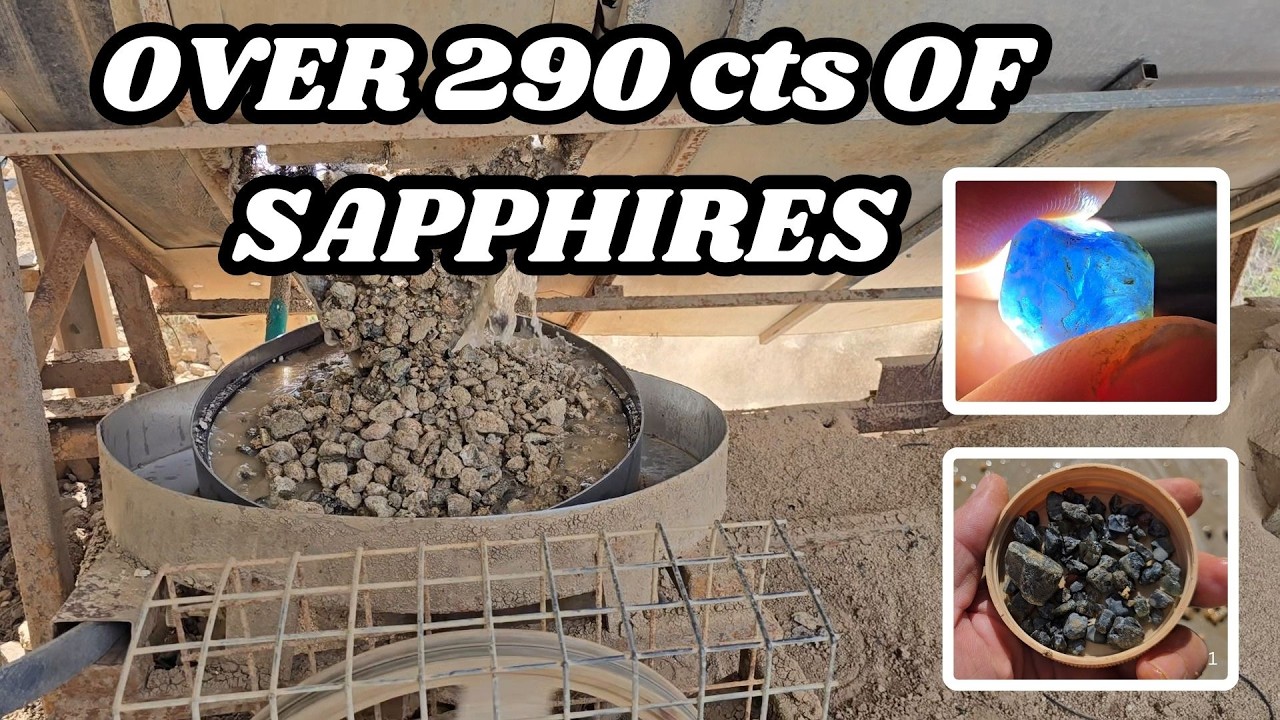 Более 290 карат сапфиров💎