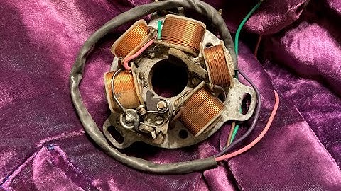 Lambretta Ducati 12v. conversion, 6-pole non-battery stator