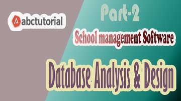 SMS-02: Database design and analysis using ASP.NET MVC for School management system