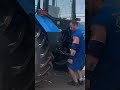 Поднимет трактор или нет ? #shorts #bodybuilding #tractor