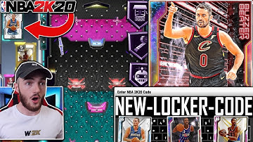NEW *FREE* LOCKER CODE 2K20 + GALAXY OPAL KEVIN LOVE GAMEPLAY! (NBA 2K20 MYTEAM)