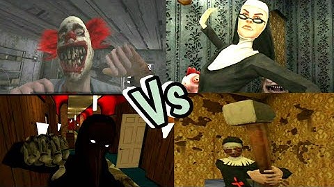 Evil Nun Hammer Vs Evil Nun 2 Slap Vs Metel Horror Escape Head Vs Smiling X Zero Punch