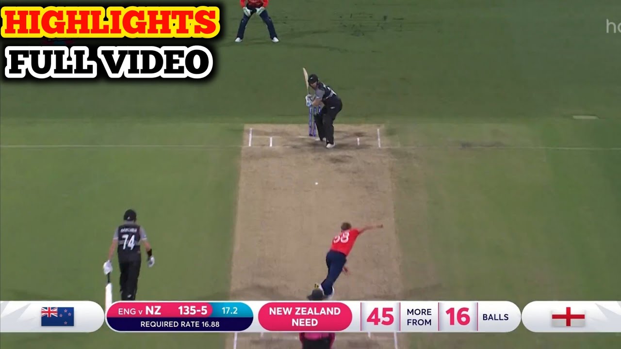 highlights of todays cricket match, cricket highlights, aaj ke match ki highlights, NZ vs ENG T20