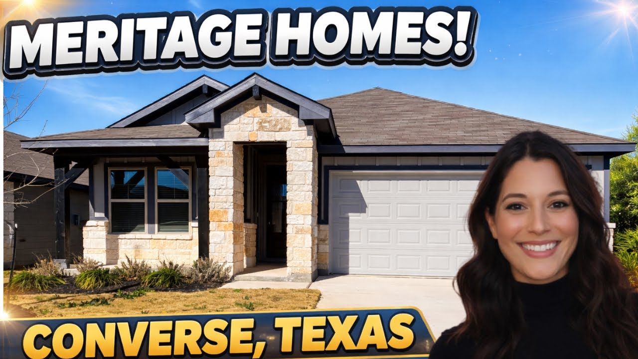 Converse TX New Construction Home Tour | 4 Bed Under $315K