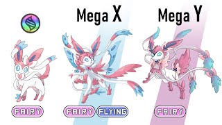 All Eeveelutions Mega X/Y & Pokémon TCG Cards by Max S