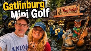 Ripley's Davy Crockett Mini Golf Gatlinburg with Joy and Donny