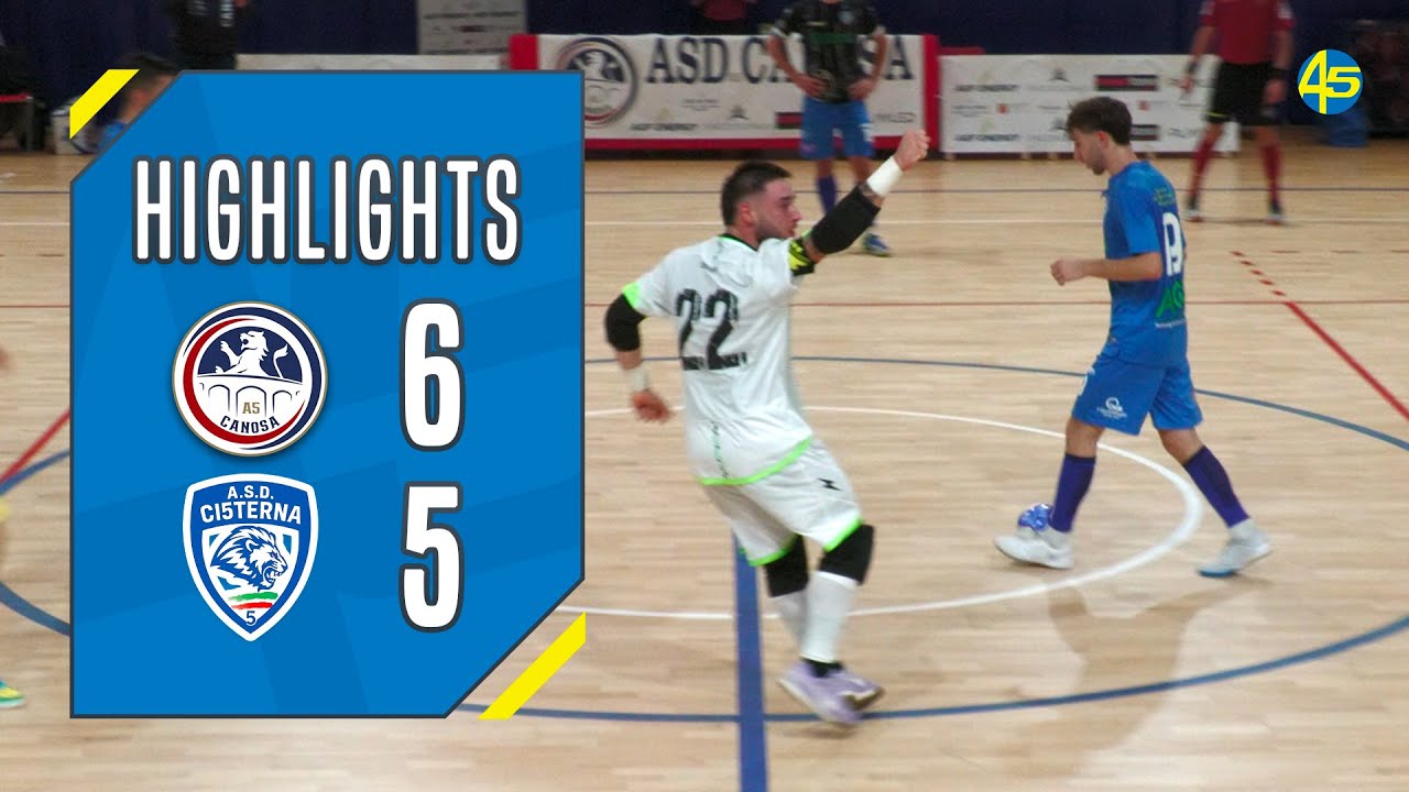 Canosa-Cisterna 6-5 | HIGHLIGHTS | Serie A2 2025-26
