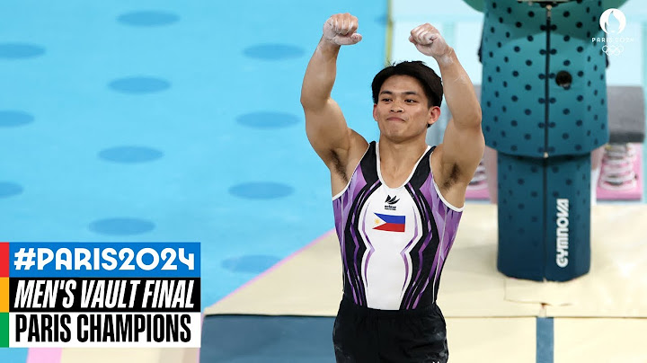 🥇🥇 A second GOLD for Carlos Yulo 🇵🇭 - Men's Vault Final | Paris Champions