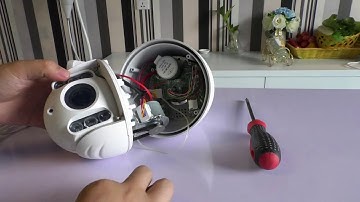 How to Insert TF card into VStarcam IP Camera C34S-X4