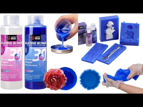 طريقة صناعة قوالب السيليكون رابر How To Make Silicone Rubber Molds