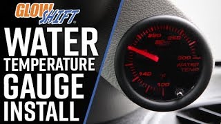 Installation | GlowShift 7 Color Series Water Temp Gauges for Cars and Trucks