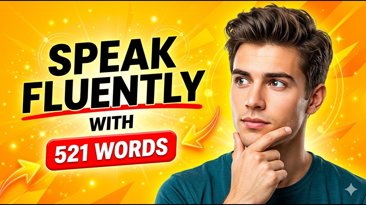 Learn Speaking English With Just 521 Easy Words | No Teacher, No ...
