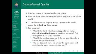 Causal Graphical Models