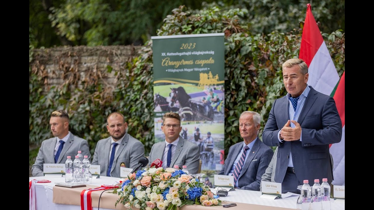 „Ez már nem kettesfogathajtás, hanem művészet” – köszöntötték a világbajnokokat