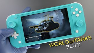 World of Tanks BLITZ Nintendo Switch Lite Gameplay screenshot 4