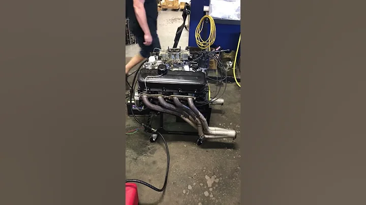 Chevrolet 496 Stroker first Start