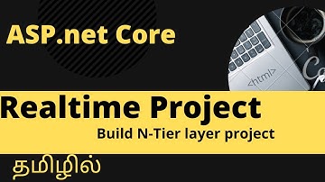 Real time ASP. Net Core N-tier/multi layered Mini Project - re recorded