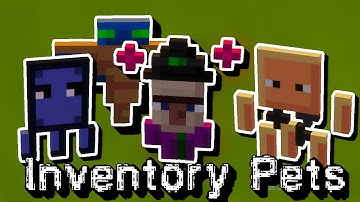 Inventory Pets in Vanilla Minecraft?!?! [1.16]