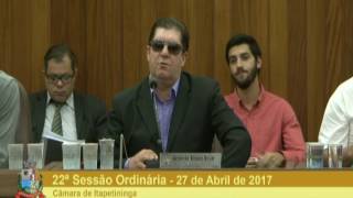 22ª Sessão Ordinária 2017