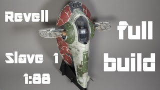 Full build Revell Slave 1 Boba Fett’s 1/88 Star Wars 05678 Starship Firespray-31