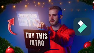 Ho-Ho-How to Creating CHRISTMAS Intros in Filmora 13