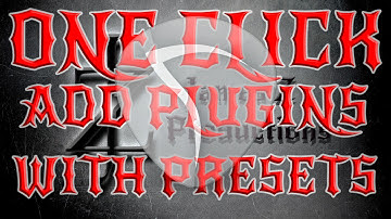 How to add plugins with PRESETS by ONE click in REAPER