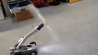 Handling A 50Cm Diameter Brush With The Duct Robot Eventronic Evcleanxl