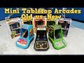 Mini Tabletop Arcades - Old vs. New Mini Tabletop Arcades - Old vs. New