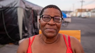 Oakland Homeless Woman on Her Fall into Homelessness, Living in a Tent City, and Drug Addiction