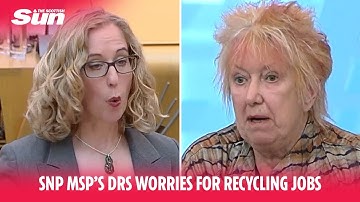 SNP MSPs concerns of recycling job losses when Deposit Return Scheme starts