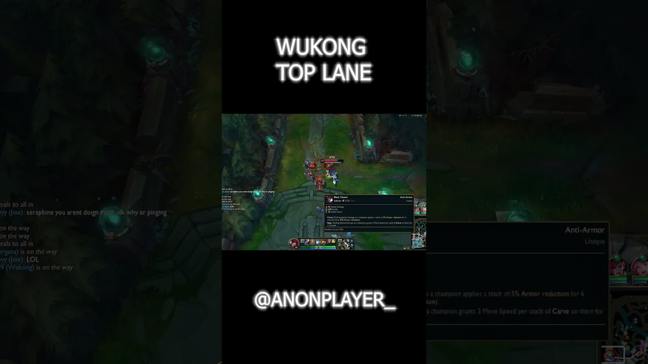 WUKONG TOP VS AKALI - HIGHLIGHT 11 SHORT