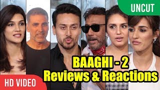 UNCUT - Baaghi 2 Special Screening | Tiger Shroff | Disha Patani And Team