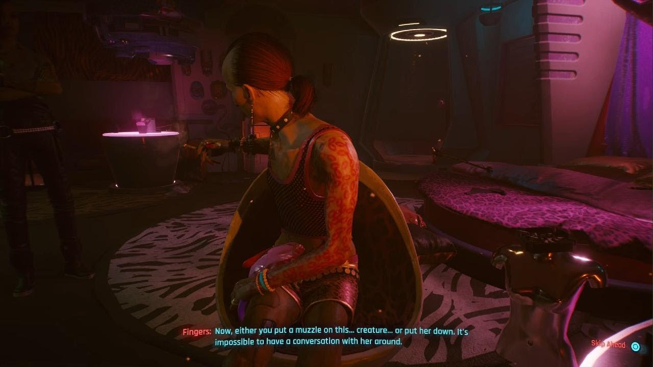 Cyberpunk 2077 Что произойдёт, если сказать Джуди заткнуться и быть добрее к Фингерсу?