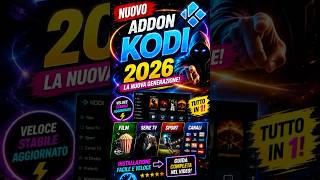 KODI 2026 – Il Nuovo Addon che Nessuno Si Aspettava #firestick