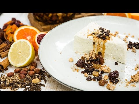 Recipe - Ricotta Semifreddo with Mincemeat and Amaretti Cookies - Hallmark Channel