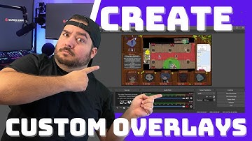 SIMPLE Way to Create Your Own OBS Overlays & Assets for D&D