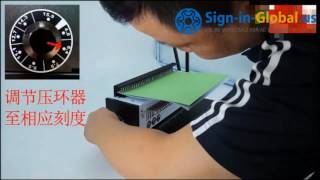 The Demo Video for  Wire Punching Binding Machine
