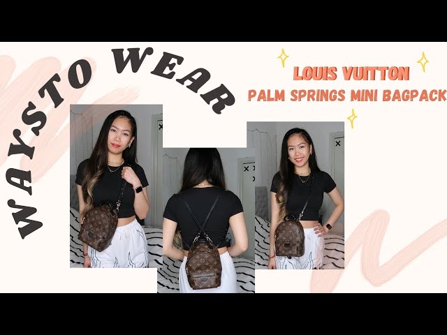 palm springs mini backpack ways to style｜TikTok Search