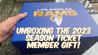 Unboxing the 2023 LA Rams Season Ticket Member Gift! #rams #larams