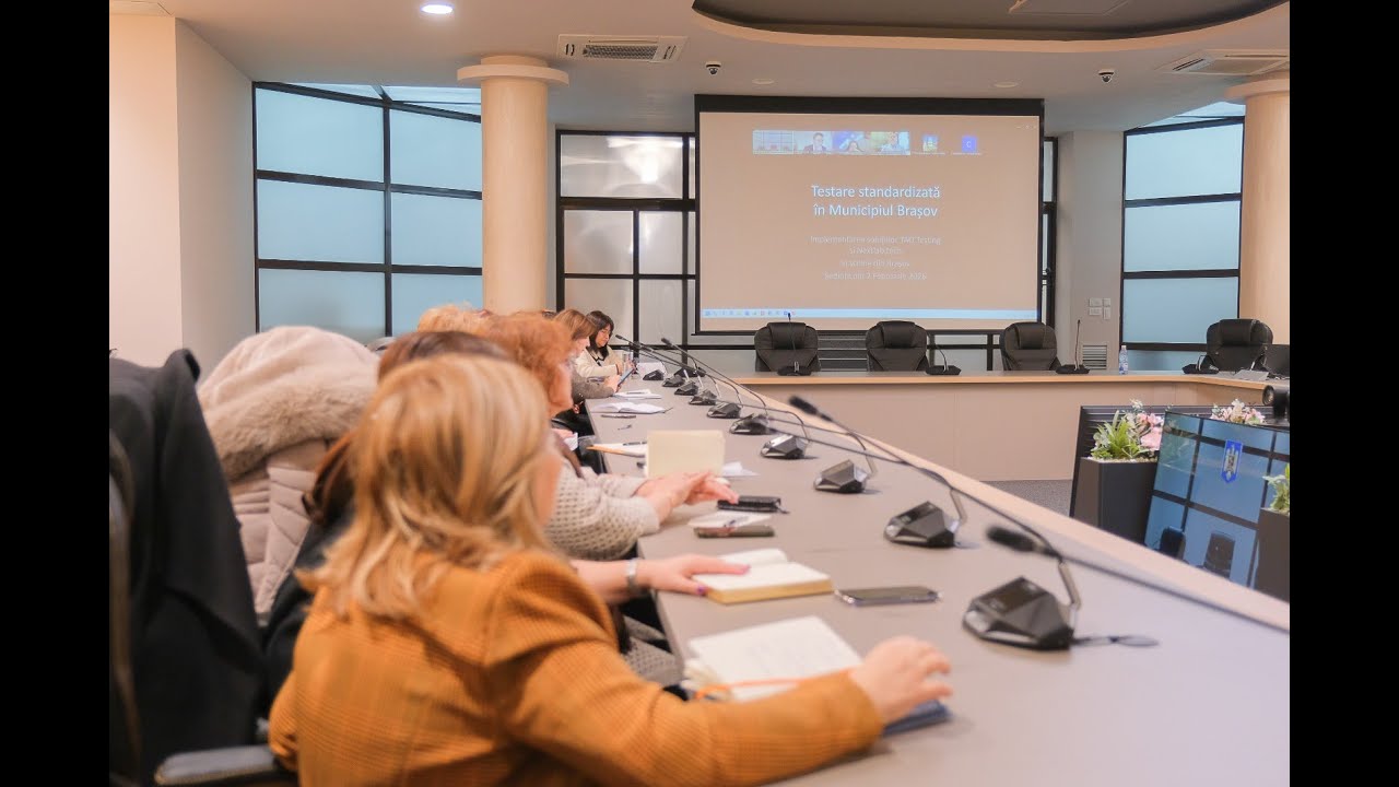 Elevii brașoveni, primii din România evaluați prin testări standardizate europene