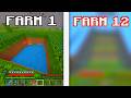 I BUILD EVERY STARTING FARMS IN MINECRAFT HARDCORE (#2)
