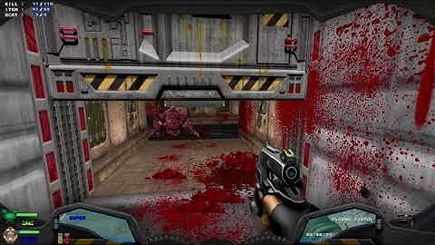 Ultimate Doom   Knee Deep in Zdoom + T64 Weapons + HD Part 1