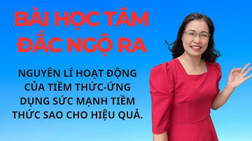 BHTĐNR Nguyên Lí Hoạt Động Của Tiềm Thức-Ứng Dụng Sức Mạnh Tiềm Thức Sao Cho Hiệu Quả | Hà Thị Loan
